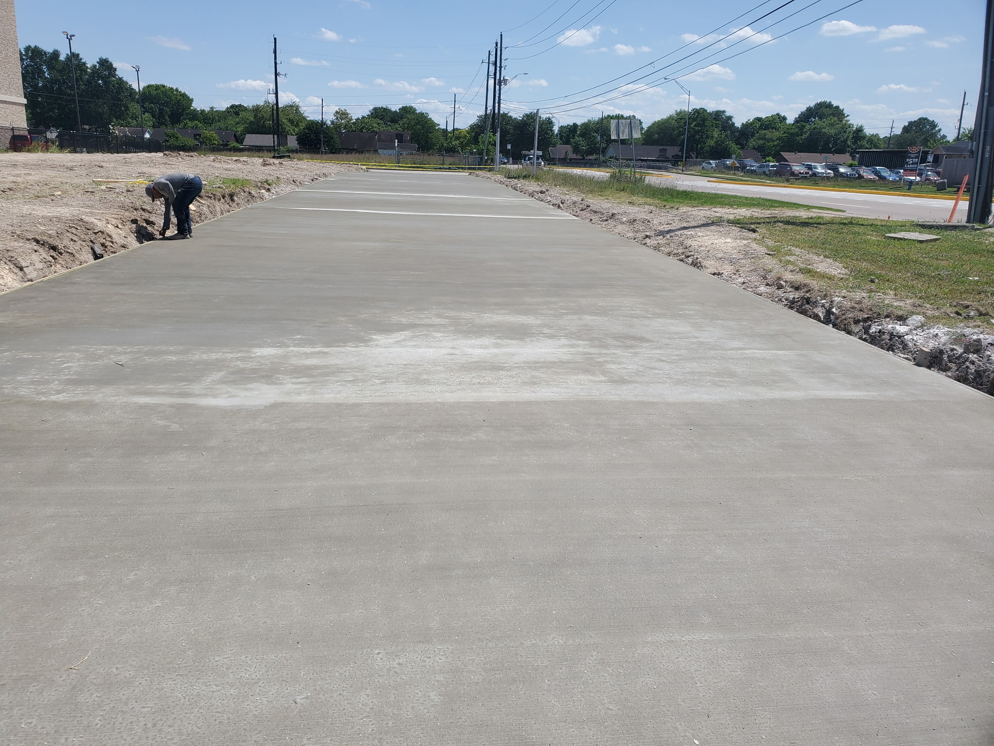 Commercial Parking Area